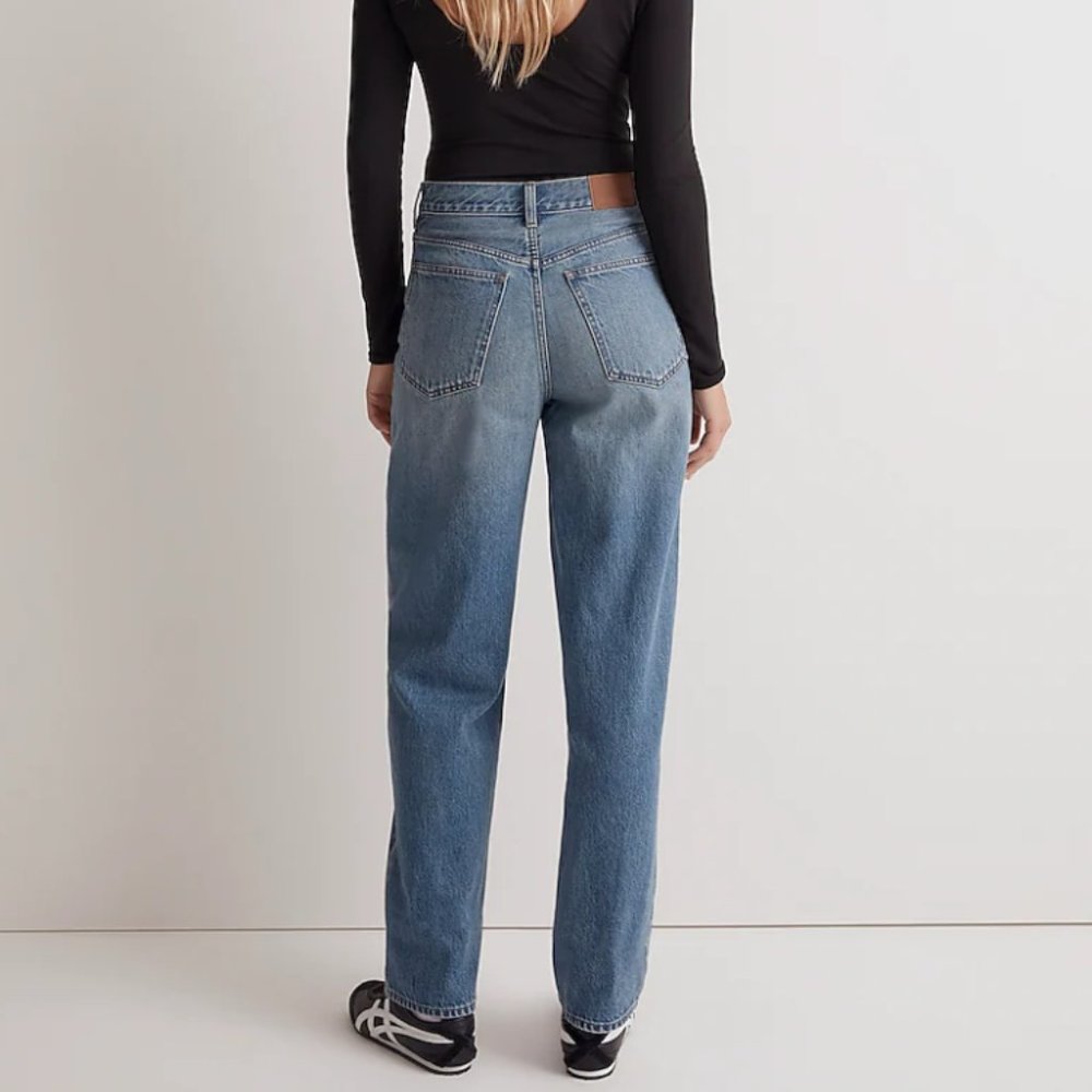 Madewell Baggy Straight Jeans
